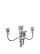 Vintage Style Sterling Silver Filigree Candelabra , Passover Gifts , I