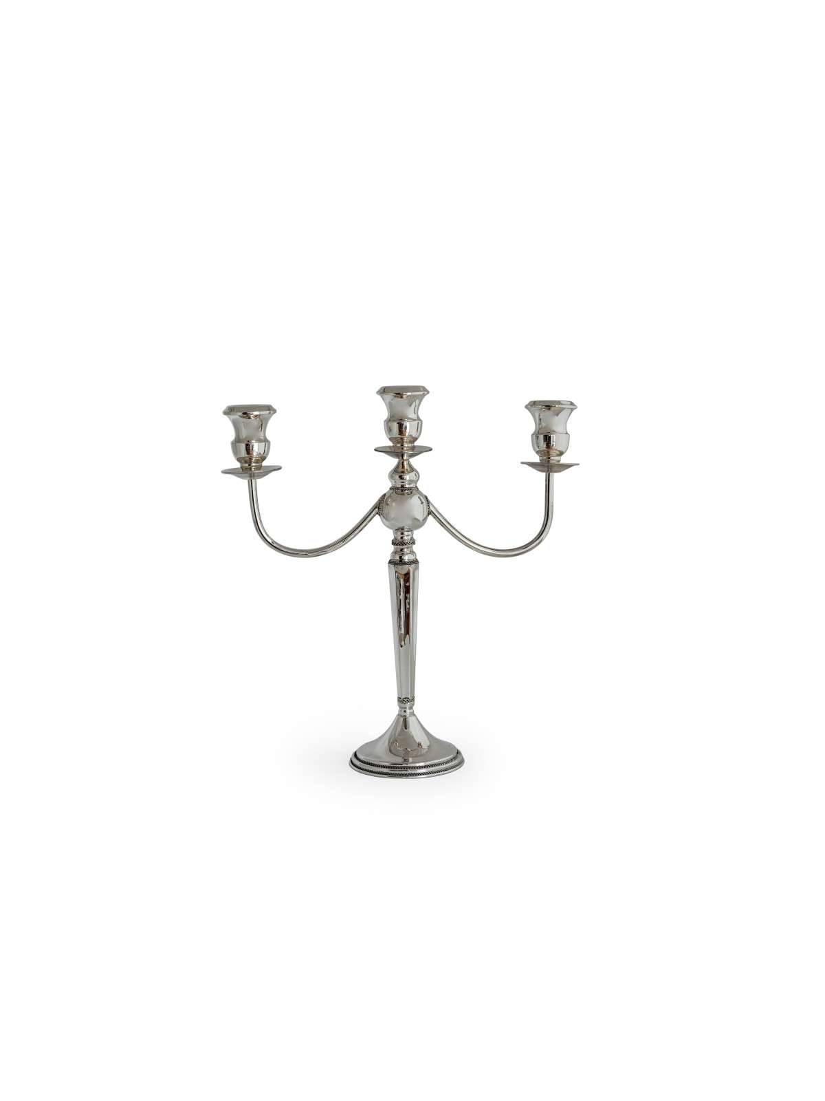 Candélabre en filigrane d’argent sterling de style vintage, cadeaux de Pâque, I