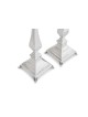 Large Shabbat Sterling Silver Candlesticks , Sterling Silver Candlesti