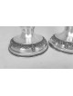 Beautiful Large Silver Candlesticks with Tradition , Sterling Silver C