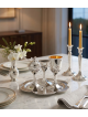 Floral Sterling Silver Tray for Havdalah Set and C , Tu B'Av Gifts , I