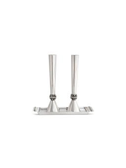 Grands chandeliers en argent sterling de conception spéciale, argent sterling Ca