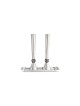Grands chandeliers en argent sterling de conception spéciale, argent sterling Ca