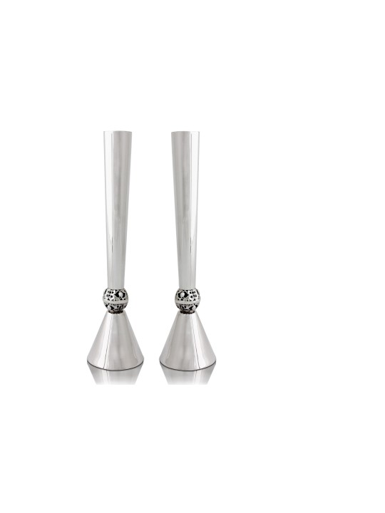 Grands chandeliers en argent sterling de conception spéciale, argent sterling Ca