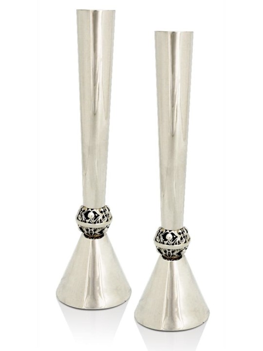 Grands chandeliers en argent sterling de conception spéciale, argent sterling Ca
