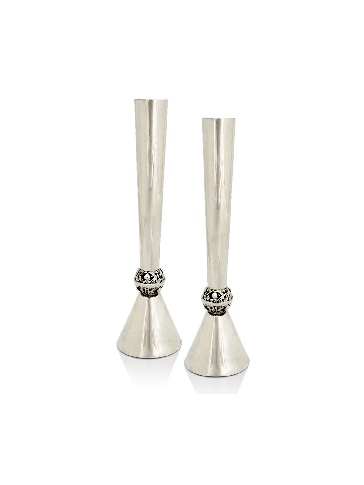 Grands chandeliers en argent sterling de conception spéciale, argent sterling Ca
