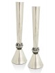 Grands chandeliers en argent sterling de conception spéciale, argent sterling Ca