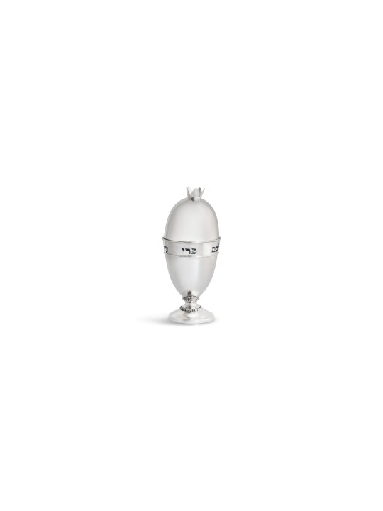 Boîte Etrog en argent avec bénédiction en émail froid, cadeaux Tu B'Av, J israélien
