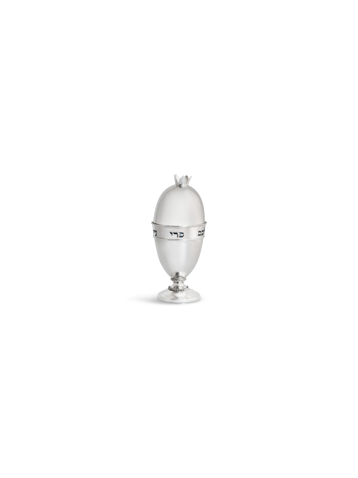 Boîte Etrog en argent avec bénédiction en émail froid, cadeaux Tu B'Av, J israélien