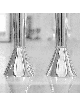 Chandeliers modernes en argent sterling de différentes tailles, cadeaux de Pâque, I