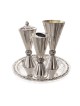 Sterling Silver Havdalah Set with Blessing and Fil , Modern Havdalah S