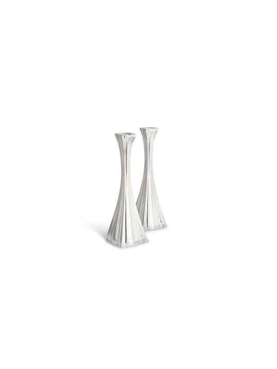 Chandelier carré moderne en argent sterling extra large, argent sterling C