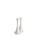 Chandelier carré moderne en argent sterling extra large, argent sterling C
