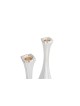 Chandelier carré moderne en argent sterling extra large, argent sterling C