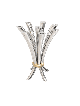 Seven-Branch Opening Flower Bouquet Two-Tone Cande , Extra Large Candl