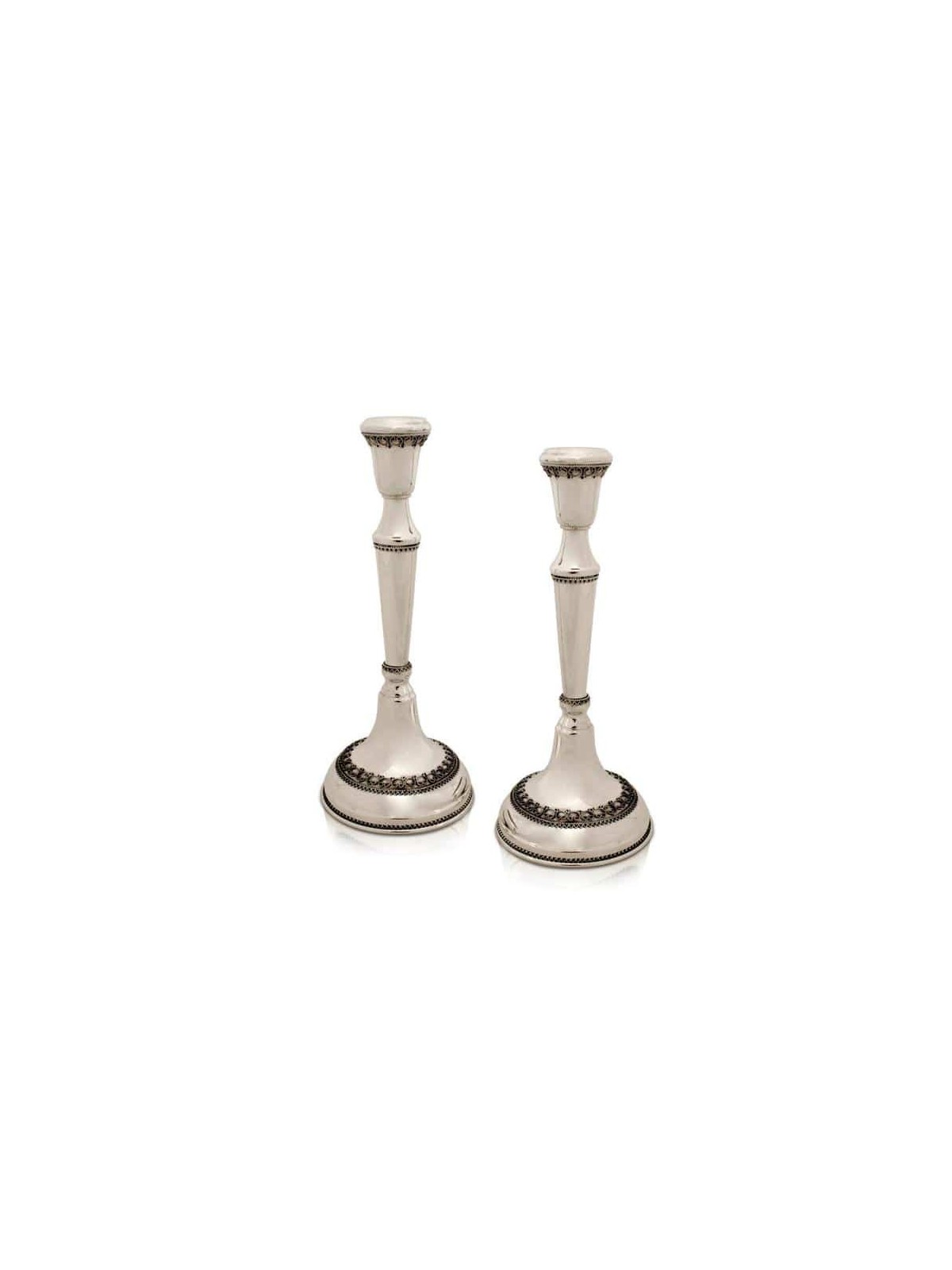 Grands chandeliers en filigrane d'argent sterling 925, canette en argent sterling