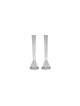 Fashionable Sterling Silver Candlesticks with Leav , Modern Candlestic