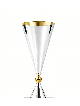 Geometric Hourglass Shape Silver Havdalah Set with , Modern Havdalah S