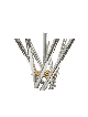 Stylish Geometric Shape Candelabra with Gold Plate , Extra Large Candl