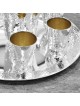 925 Sterling Silver Hammered Kiddush Set , Passover Gifts , Israeli Ju