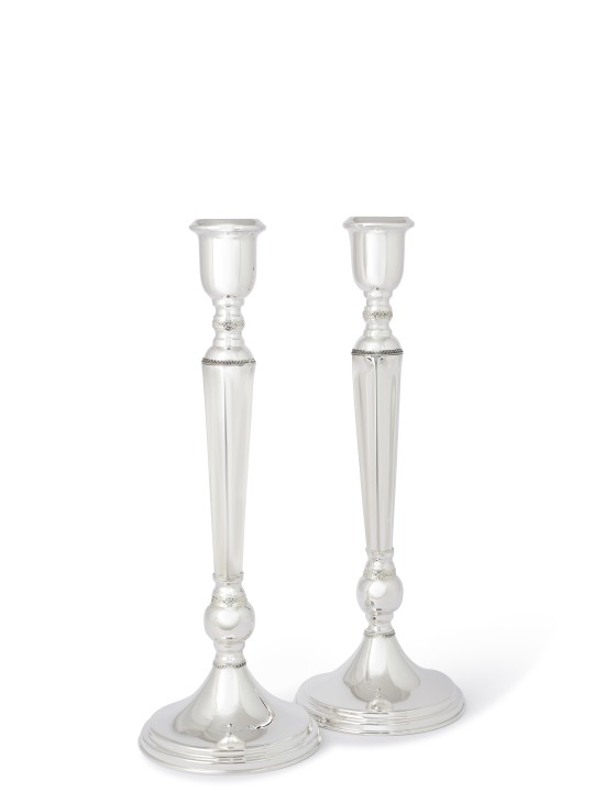 Vintage Extra Large Sterling Silver Candlesticks w , Extra Large Candl