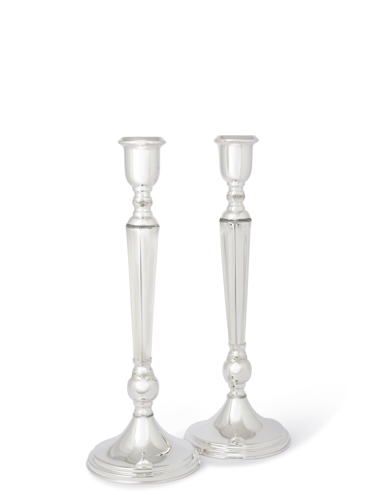 Vintage Extra Large Sterling Silver Candlesticks w , Extra Large Candl