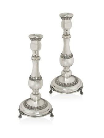 Grands chandeliers en filigrane en argent sterling 925 Wi, argent sterling C