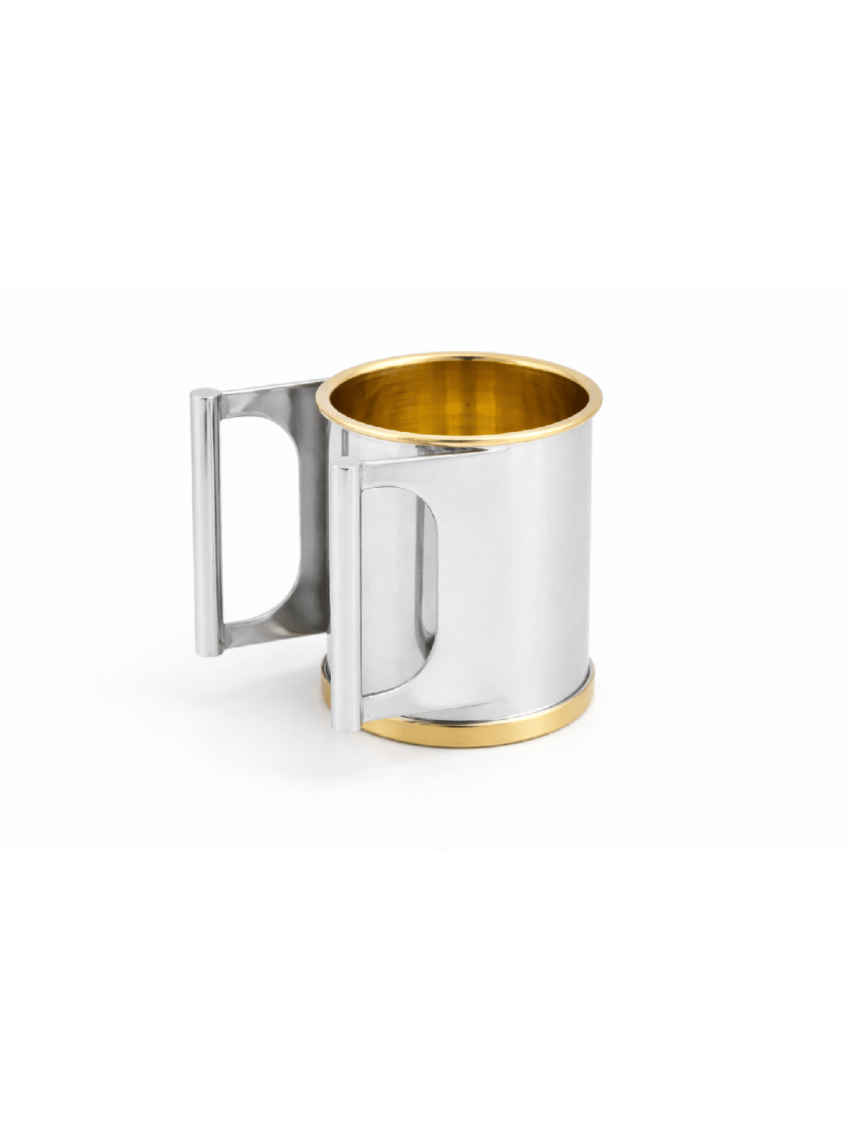 Tasse de lavage unique à deux poignées droites de Silve, cadeaux de Pâque,