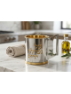 Tasse de lavage unique à deux poignées droites de Silve, cadeaux de Pâque,
