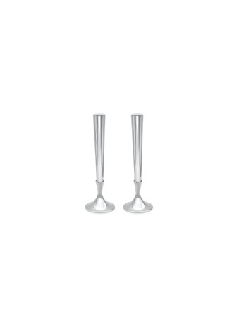 Unique Sterling Silver Candlesticks With Texture , Passover Gifts , Is