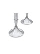 Unique Sterling Silver Candlesticks With Texture , Passover Gifts , Is