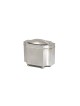 Modern and Traditional Silver Hammered Etrog Box , Tu B'Av Gifts , Isr
