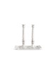 Extra Large Contemporary Sterling Silver Candlesti , Extra Large Candl