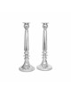 Extra Large Candlesti Contemporain En Argent Sterling, Bougie Extra Large