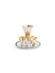 Ensemble moderne de liqueur en argent sterling en forme de cône, cadeaux de Pâque, Israël
