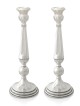Extra Large Sterling Silver Candlesticks with Fili , Extra Large Candl
