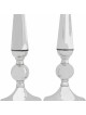 Chandeliers en argent sterling extra larges avec fili, bougie extra large