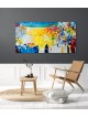 Peinture originale de Kotel abstrait multicolore w, abstrait juif A