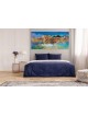 Multicolored Jerusalem Golden Gate Original Painti , Jewish Abstract A