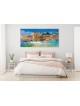Multicolored Jerusalem Golden Gate Original Painti , Jewish Abstract A