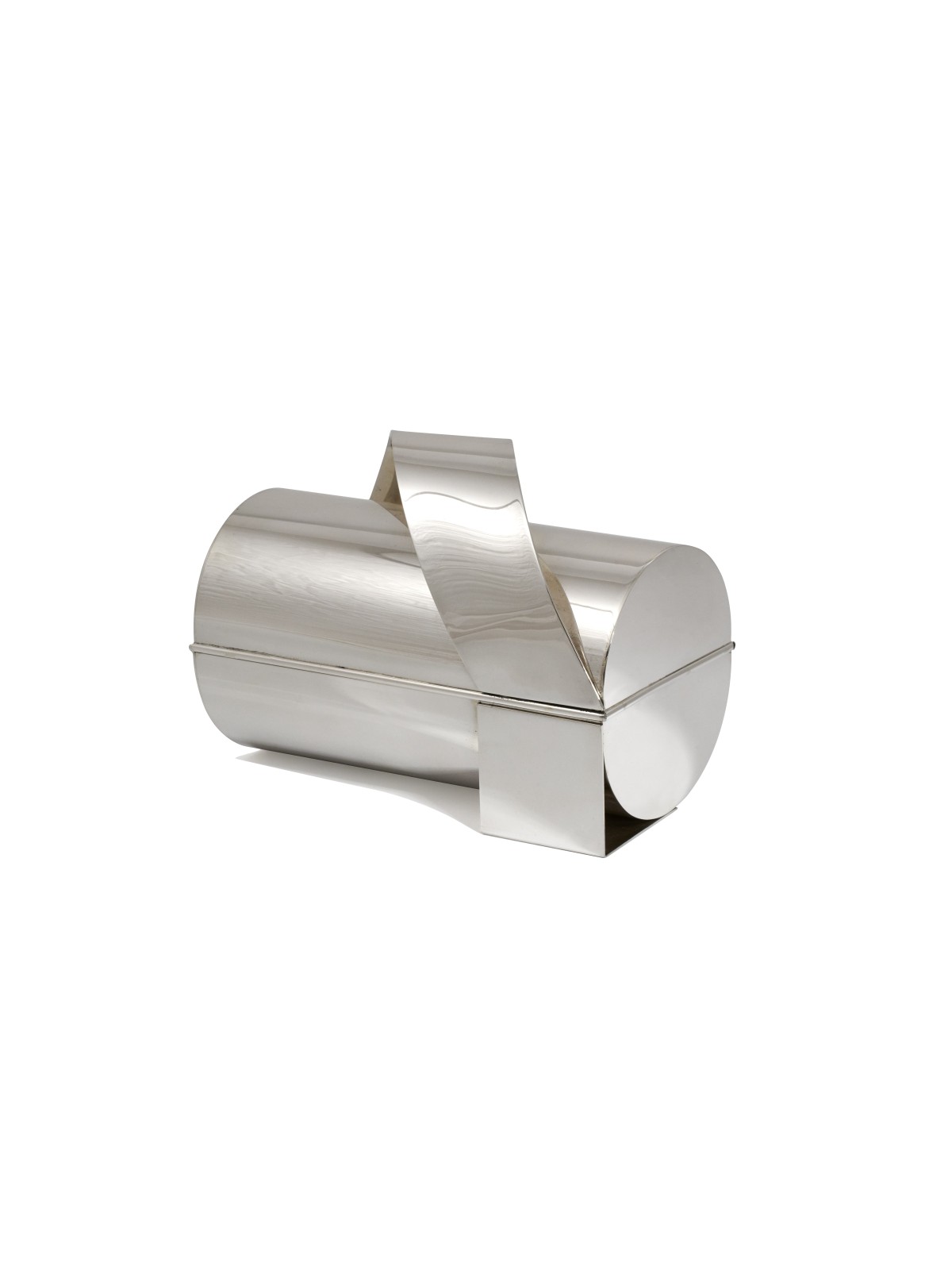 Boîte Etrog ronde moderne spéciale en argent sterling, cadeaux Tu B'Av, Israël