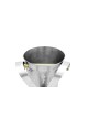 Tasse de lavage martelée d’argent et de laiton, tasses de lavage modernes, Israe