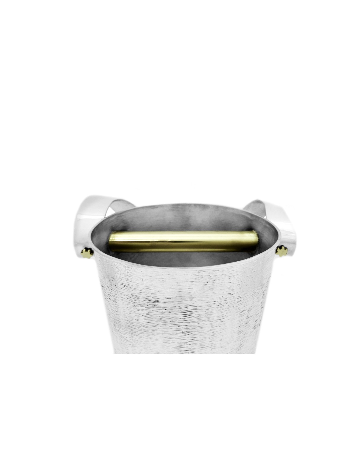 Tasse de lavage martelée d’argent et de laiton, tasses de lavage modernes, Israe
