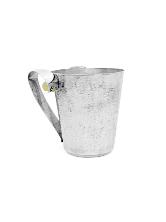 Tasse de lavage martelée d’argent et de laiton, tasses de lavage modernes, Israe