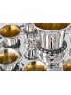 Coupe traditionnelle en filigrane en argent sterling 8 Kiddush, cadeaux de Pâque,