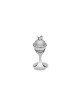 Ensemble Havdalah moderne en argent sterling avec pétales floraux P , Havdalah moderne S