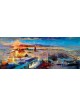Modern Colourful Abstract Kotel and Temple Mount O , Jewish Abstract A