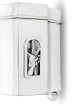 Boîte Etrog carrée en argent sterling avec De complexes, cadeaux Tu B'Av, I