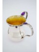Filigree Washing Cup with Amethyst Stones , Passover Gifts , Israeli J