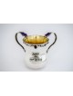 Filigree Washing Cup with Amethyst Stones , Passover Gifts , Israeli J